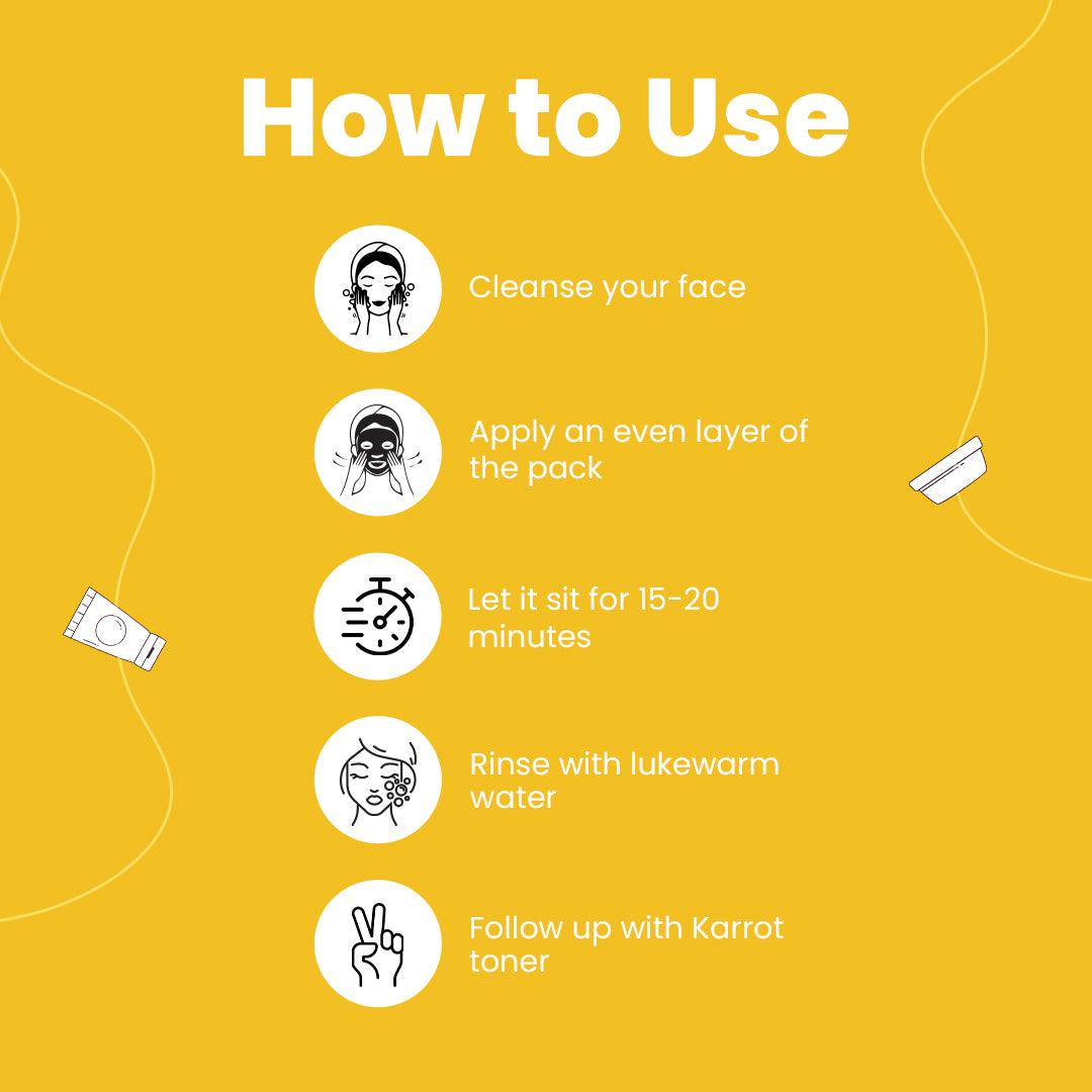 Ubtan Face Pack - Karrot Natural