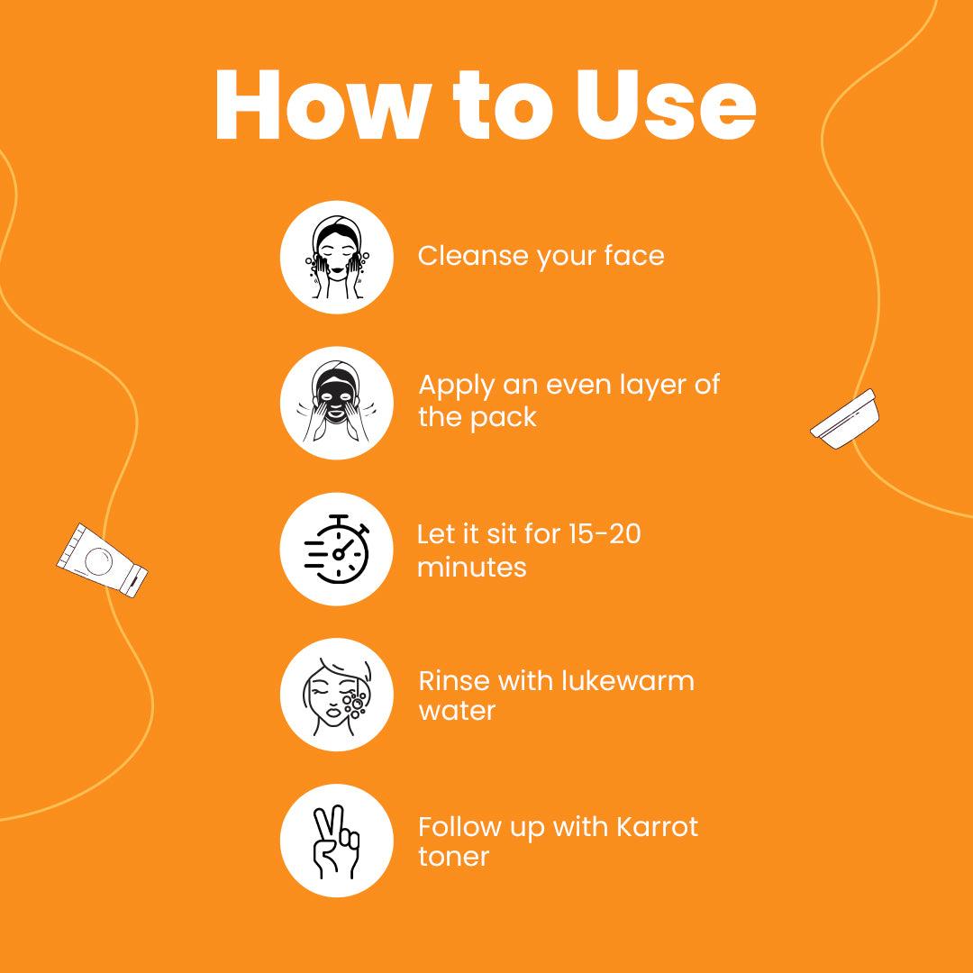 Carrot Face Pack - Karrot Natural