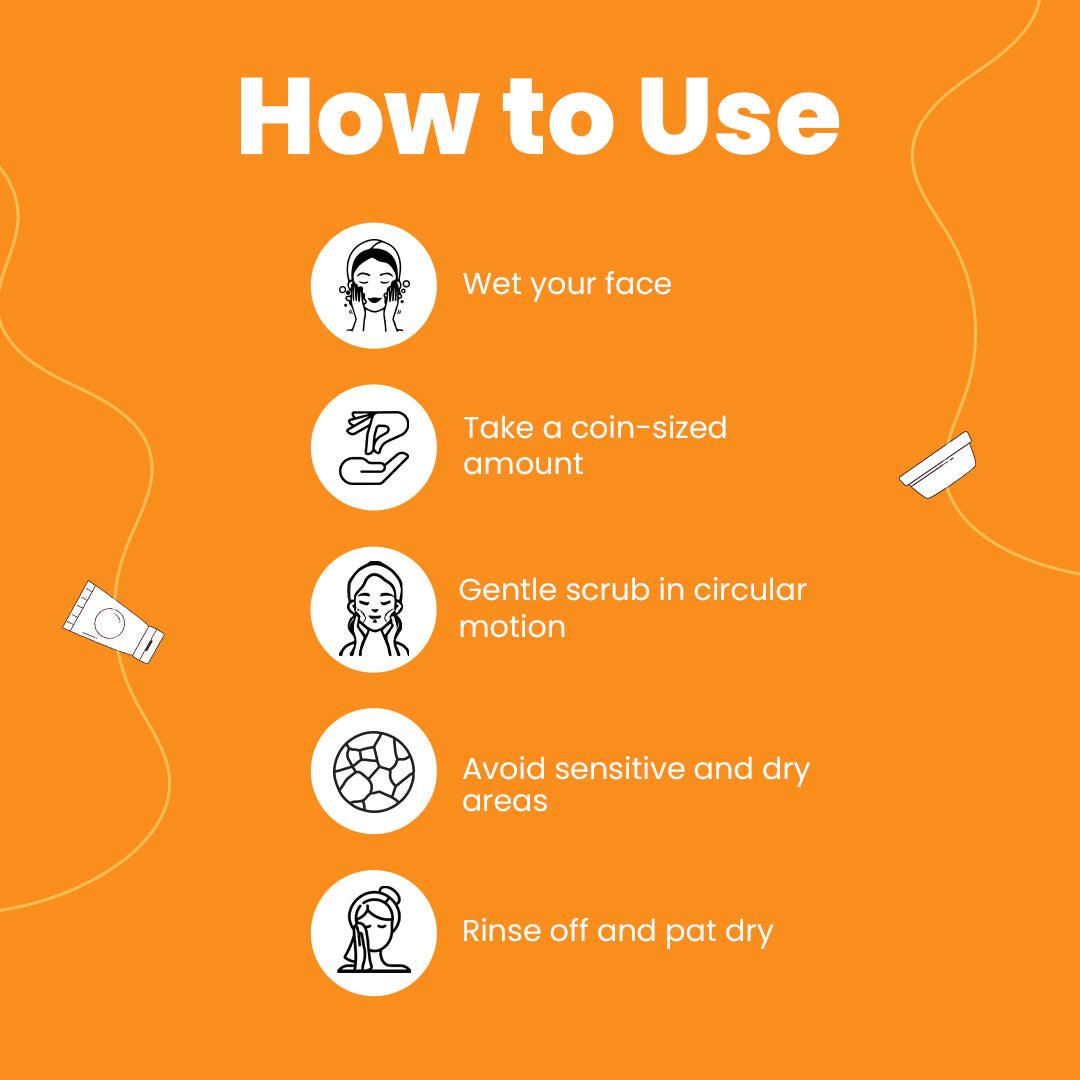 Carrot Face Scrub - Karrot Natural