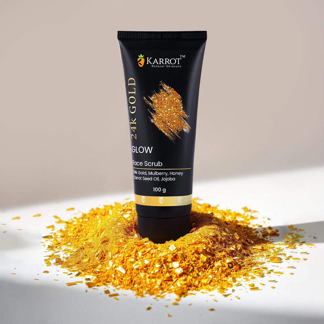 24K Gold Face Scrub