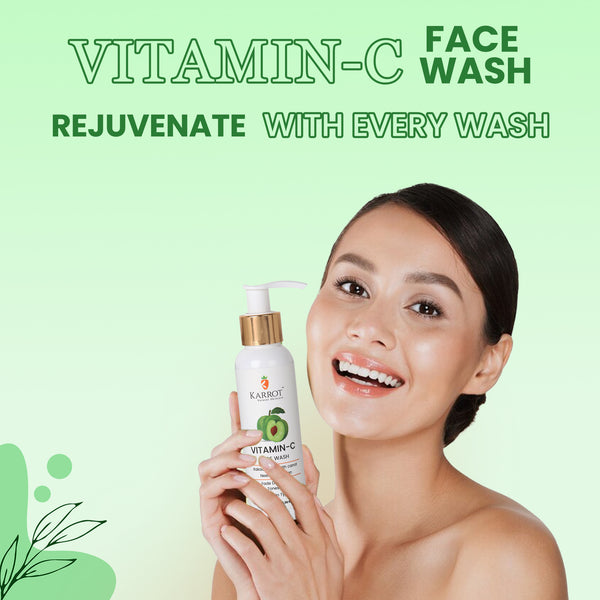 VITAMIN-C Gel Face wash for Skin Toning & Tightening with Australian Kakadu Plum. 100ml