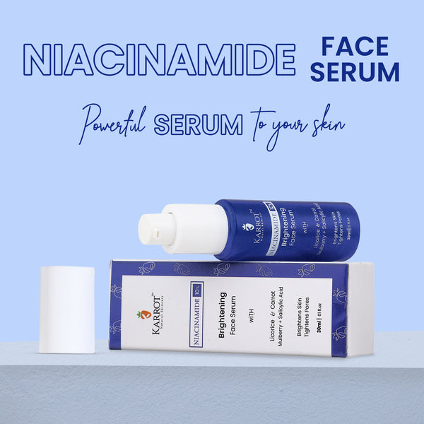 10% NIACINAMIDE Face Serum with Kojic Acid, Bakuchiol for Spotless & Smooth Skin. 30ml