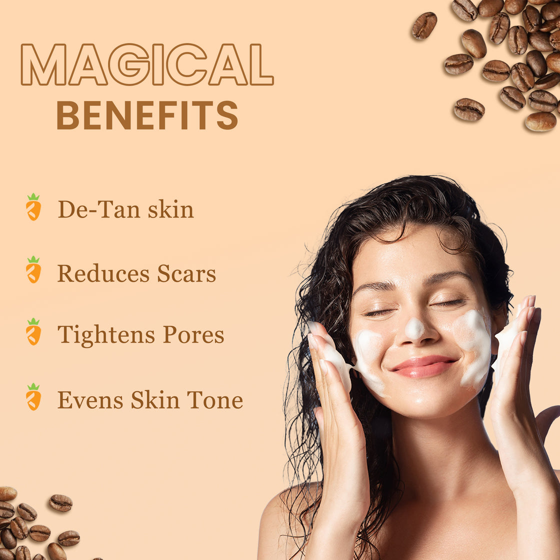 Coffee Face Wash Benefits