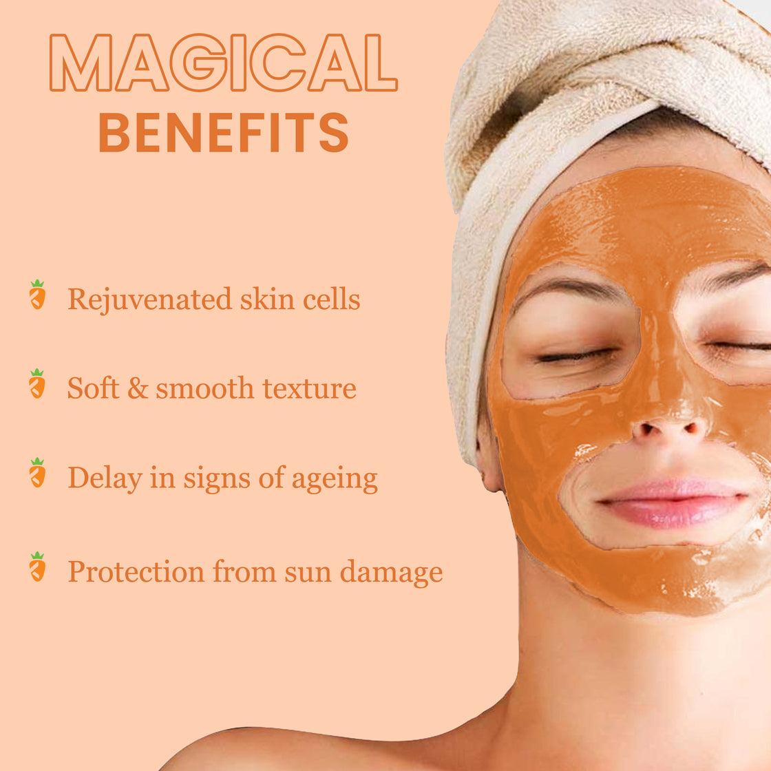 Carrot Face Pack Benefits