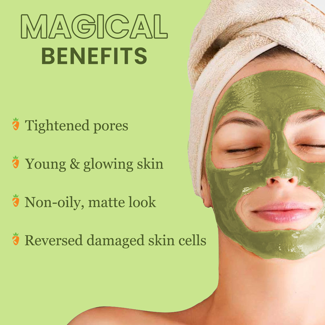 Green Tea Face Pack Benefits