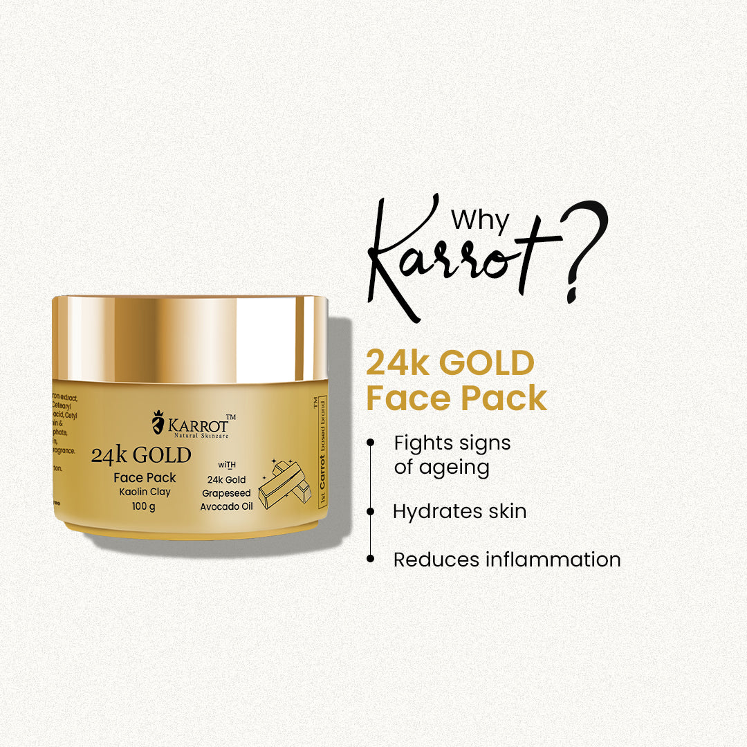 24K Gold Face Pack