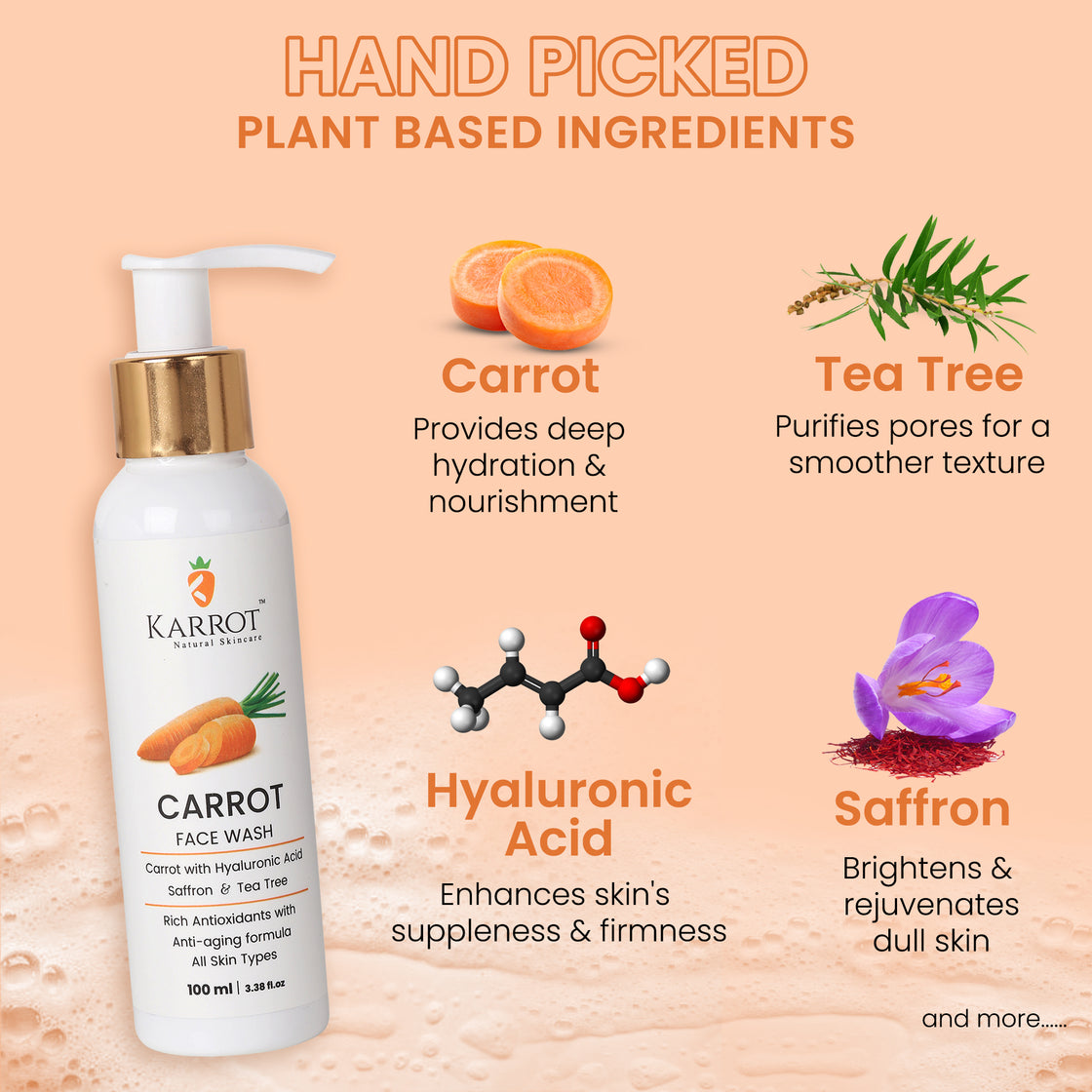 Carrot Face Wash