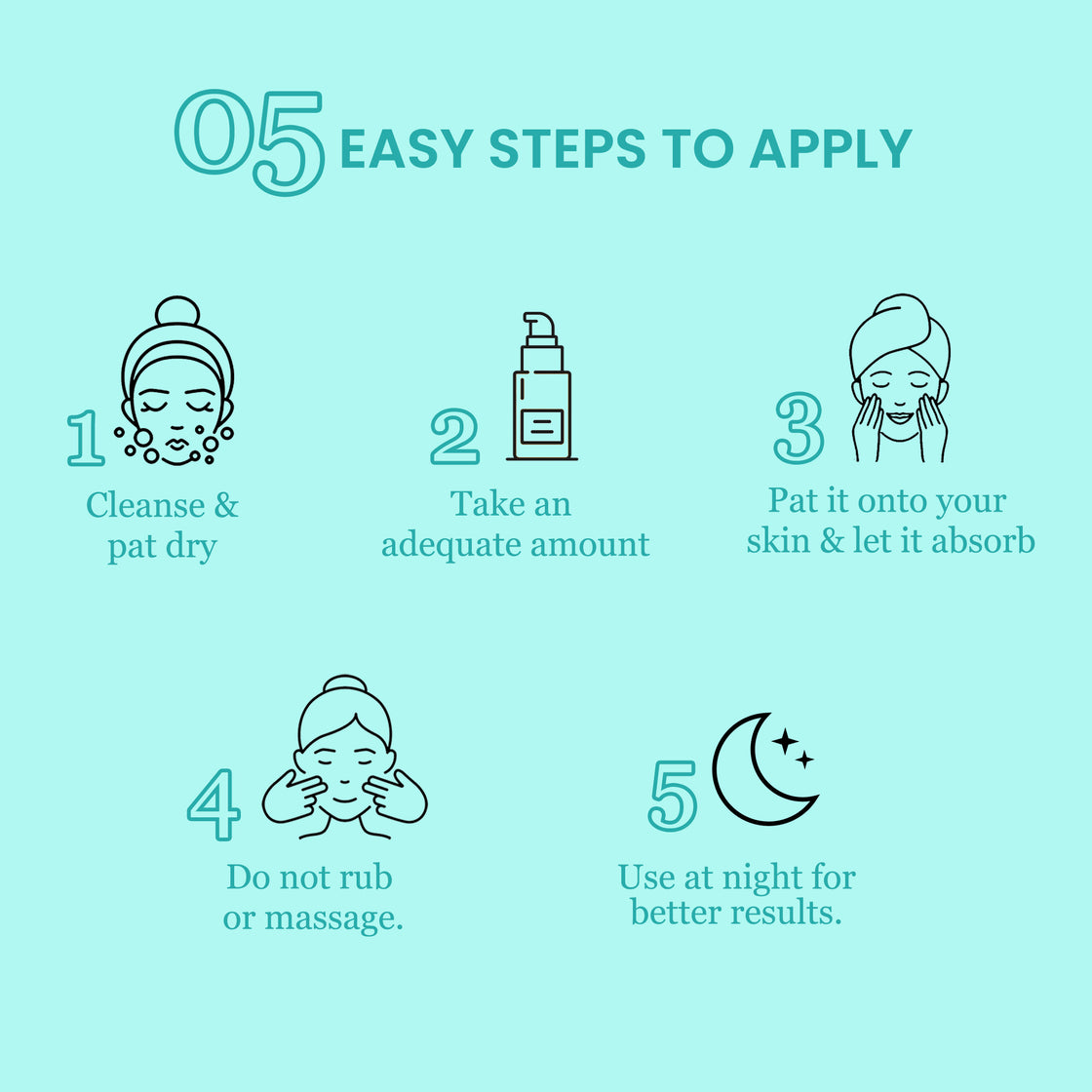 Steps to Apply Salicylic Acid Face Serum