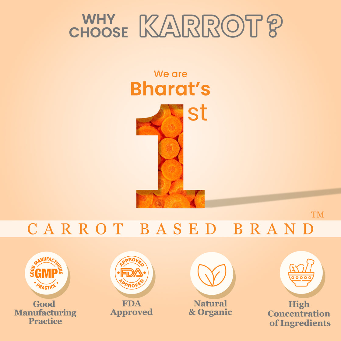 CARROT Gel Face wash to Rejuvenate & Nourish Skin with Carrot Oil, Saffron,Vit-E. 100 ml