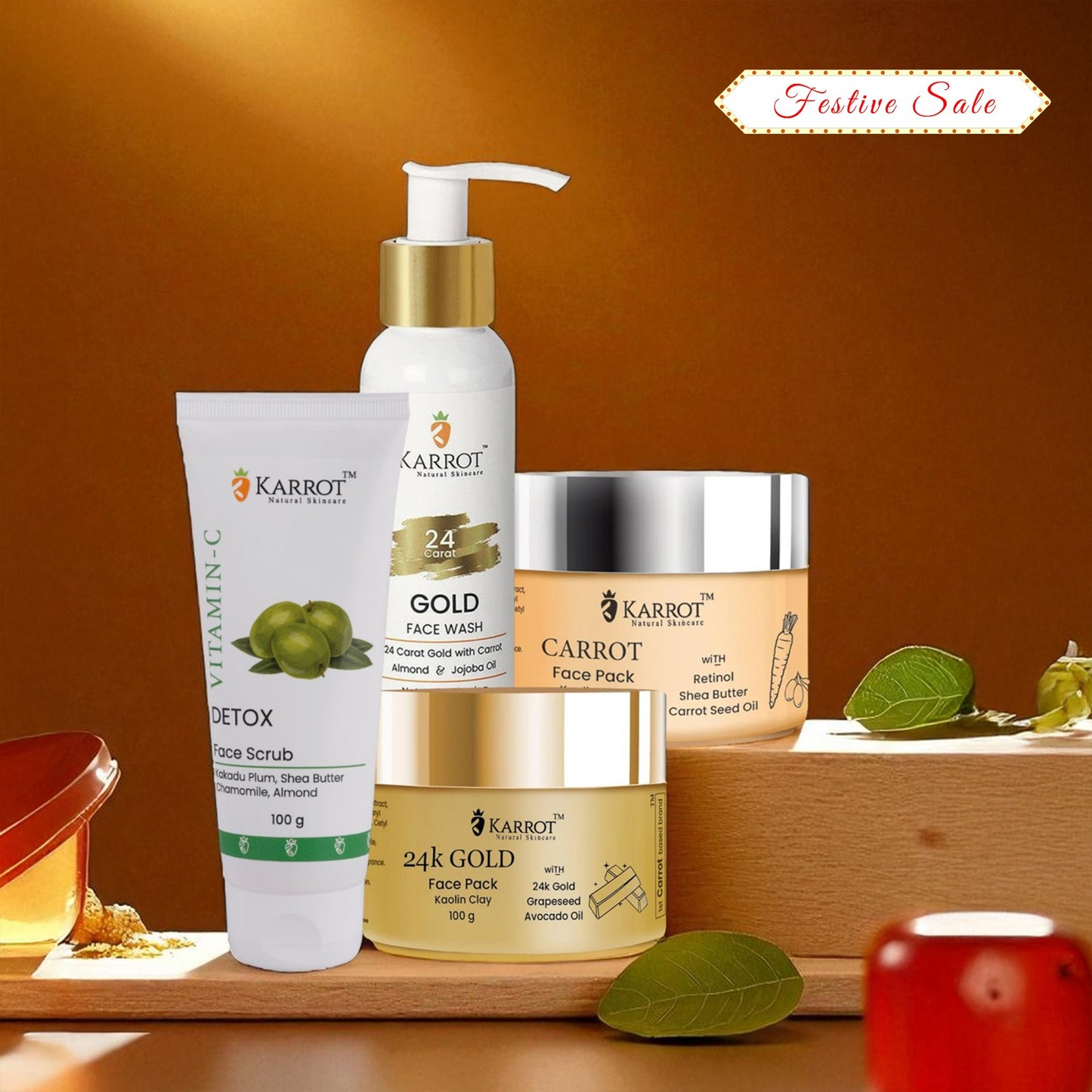#4 Festive Bucket – Get a FREE 24k Face Wash